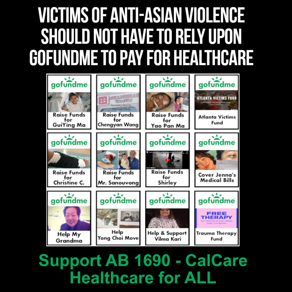 Victims of Anti-Asian Violence and GoFundMe