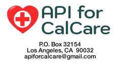 API for CalCare Logo and contact info graphic for letterhead